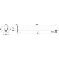 Держатель для душевой RavSlezak MD0450