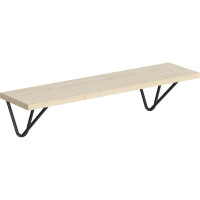 Полка SKYLAND SH2-TREE с полкодержателями клен 630x220x222 COFFEE 00-07067667