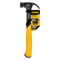 Одноэлементный молоток с изогнутым гвоздодёром Dewalt 454 г DWHT51002-0