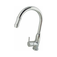 Смеситель для кухни OUTE из латуни, глянцевый хром T2113B