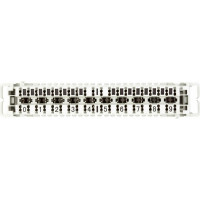 Неразмыкаемый плинт Retic LSA Profil ABS, 10 пар, медные контакты LSA-D-C-09-TWCS