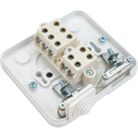 Коробка Systeme Electric клеммная, IP44 монтажная пластина, 5Х6,0 ММ2, 380В, 40А SE KLK-5S