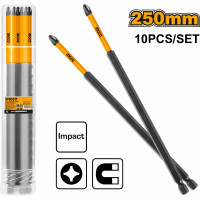 Набор ударных бит INGCO PH2 10 шт SDBIM11PH2103