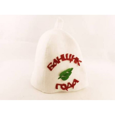 Банная шапка с аппликацией Никитинская мануфактура ХВ5869