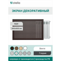 Экран на батарею отопления STELLA МДФ 90x60 см., Глория венге ЦБ-00002227