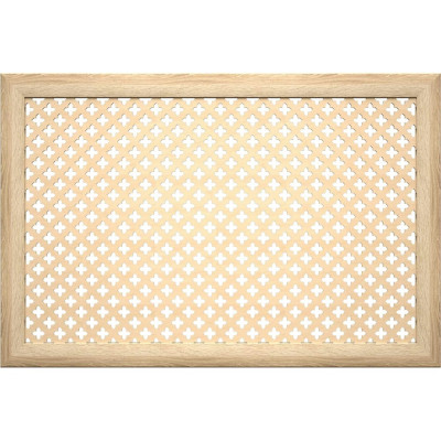 Экран на батарею отопления STELLA МДФ 90x60 см., Готико дуб сонома ЦБ-00002243
