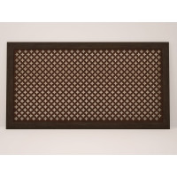 Экран на батарею отопления STELLA МДФ 120x60 см., Готико венге ЦБ-00002250