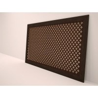 Экран на батарею отопления STELLA МДФ 120x60 см., Готико венге ЦБ-00002250