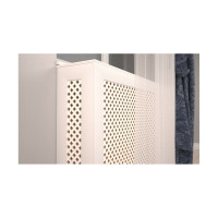 Экран на батарею отопления STELLA МДФ 90x60 см., Глория белый ЦБ-00002226