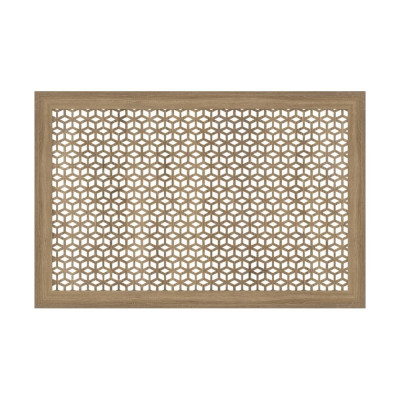 Экран на батарею отопления STELLA МДФ 150x60 см., Илона дуб винтаж ЦБ-00008480