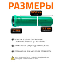 Труба Ostendorf KG2000EM 125x3000 мм 770470