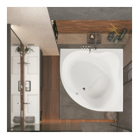 Акриловая ванна VAGNERPLAST PLEJADA 150x150 VPBA150PLE3X-04