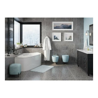 Акриловая ванна VAGNERPLAST SELENA 160x105 Right VPBA163SEL3PX-04