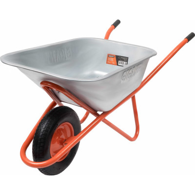 Строительная тачка Gigant 110 л, 200 кг, пневматические колеса WBC 200-1