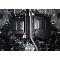 Защита топливных баков + комплект крепежа АвтоБроня Сталь Jeep Compass V-2 4 15 111.02742.1