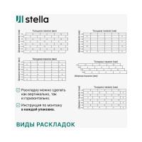 Панели STELLA 3D МДФ, упаковка 1.13 кв. м, дуб Сонома ЦБ-00004902
