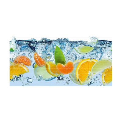 Панель ПВХ STELLA 0.3 мм, мозаика, Цитрусовый бум 00000015309