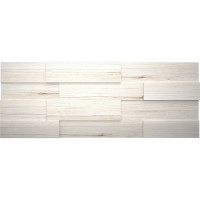 Панели STELLA 3D МДФ, упаковка 1.13 кв. м, Санремо белый ЦБ-00007549