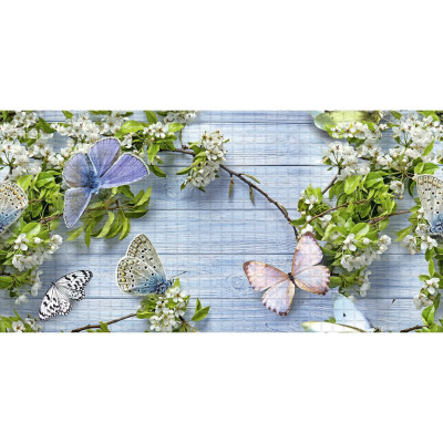 Панель ПВХ STELLA 0.3 мм, мозаика, Баттерфляй ЦБ-00002825