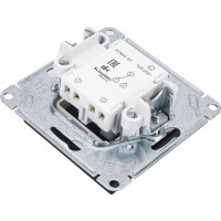 1-клавишный переключатель Systeme Electric AtlasDesign Aqua Карбон, сх.6 SE ATN441061