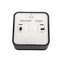 1-клавишный переключатель Systeme Electric Blanca наружный Антрацит 10А, 250B SE BLNVA106016