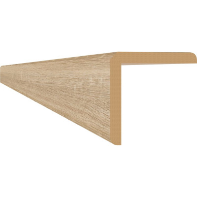 Универсальный угол STELLA МДФ, 2700x24x24 мм, Дуб Сонома, 10 шт. ЦБ-00007527