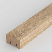 Интерьерная рейка STELLA Милана МДФ, 20x30x2700 мм, Дуб Сонома, упаковка 8 шт. ЦБ-00007615