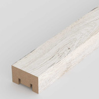 Интерьерная рейка STELLA Милана МДФ, 20x30x2700 мм, Дуб Санремо белый, упаковка 8 шт. ЦБ-00007601