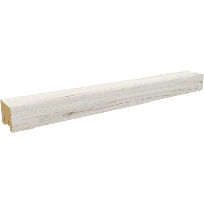 Интерьерная рейка STELLA Милана МДФ, 20x30x2700 мм, Дуб Санремо белый, упаковка 8 шт. ЦБ-00007601