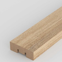 Интерьерная рейка STELLA Бриона МДФ, 16x40x2700 мм, Дуб Сонома, упаковка 8 шт. ЦБ-00007391