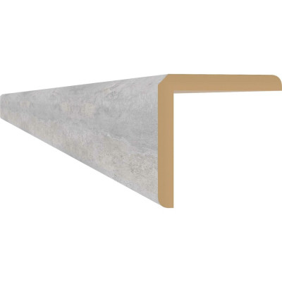 Универсальный угол STELLA МДФ, 2700x24x24 мм, Бетон Чикаго, 10 шт. ЦБ-00007585