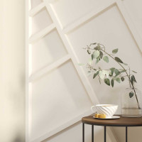 Интерьерная рейка STELLA Ривьера МДФ, 40x30x2700 мм, белый, упаковка 4 шт. ЦБ-00007686