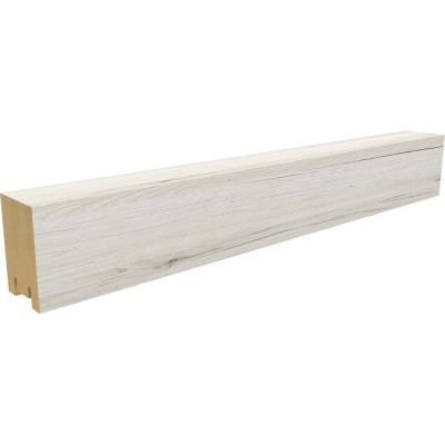 Интерьерная рейка STELLA Ривьера МДФ, 40x30x2700 мм, Дуб Санремо белый, упаковка 4 шт. ЦБ-00007563