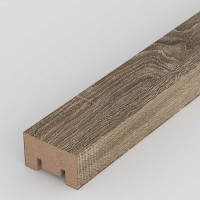 Интерьерная рейка STELLA Милана МДФ, 20x30x2700 мм, Дуб Винтаж, упаковка 8 шт. ЦБ-00007600