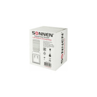 Кулер для воды SONNEN TSE-02WT, настольный, нагрев/охлаждение электронное, 2 крана, белый 455413