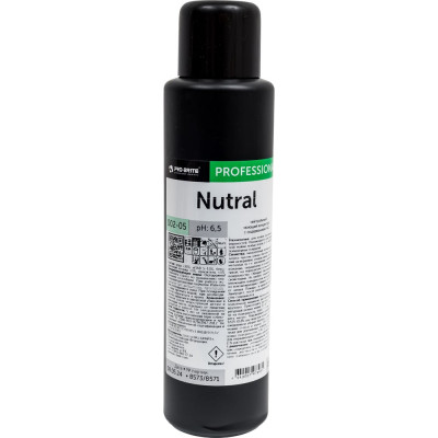Низкопенный моющий концентрат PRO-BRITE NUTRAL с дезинфицирующими свойствами на основе ЧАС, 0.5 л 002-05