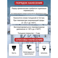 Жидкая теплоизоляция АКТЕРМ Норд 10 л 10024