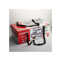 Набор посуды Webber BE-620/8 из нержавеющей стали 8 предметов 2.2 л, 3 л, 4 л, 6,6 л 0R-00004911