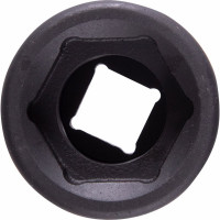 Головка торцевая ударная футорочная 1", Square 20 мм х Hex 41 мм KING TONY 85452041M