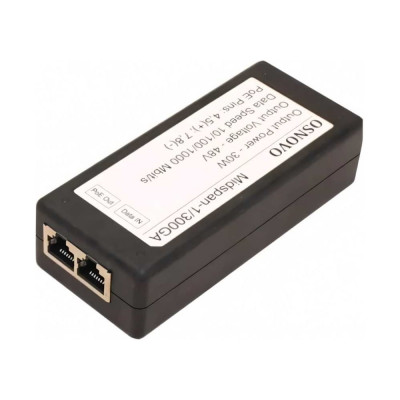 PoE-инжектор OSNOVO Ethernet, Midspan-1/300GA -0000000161