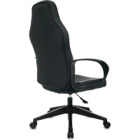 Компьютерное кресло BRABIX Alpha GM-018, ткань/экокожа, черное 532636