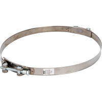 Силовой двухболтовый шарнирный хомут MGF 300-320/24 W2 1-22-24-2-300-320