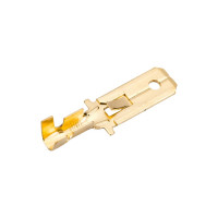 Клемма "папа" Nord-Yada 6.3мм 1-1.5кв.мм с защелкой (для разъемов) (РП-п 1.5-(6.3)) 905351