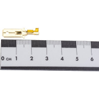 Клемма "папа" Nord-Yada 6.3мм 1-1.5кв.мм с защелкой (для разъемов) (РП-п 1.5-(6.3)) 905351