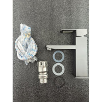 Смеситель для раковины OUTE графит, 169 мм, однорычажный T40201Y