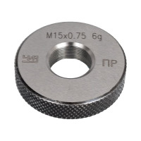 Калибр-кольцо М 15 х0.75 6g ПР ЧИЗ 433136