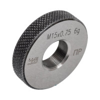 Калибр-кольцо М 15 х0.75 6g ПР ЧИЗ 433136