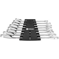 Набор комбинированных ключей с трещоткой NORGAU тип NWS7UR-008 8 шт. 060249908