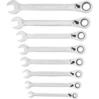 Набор комбинированных ключей с трещоткой NORGAU тип NWS7UR-008 8 шт. 060249908