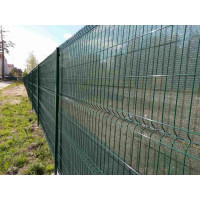 Сетка для укрытия фасадов 6х50/80 г/м2 зеленая Rendell 00-00000833